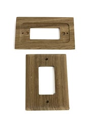 Picture of Whitecap Industries 60171 Teak Ground Fault Outlet Cover 2-Pack