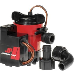 Picture of Johnson Pumps 05903-00 Cartridge Bilge Pump with Electronic Float Switch 12V