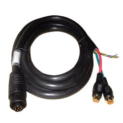 Picture of Simrad 000-00129-001 Video/Comms Cable 8-Pin to NMEA and RCA 2m