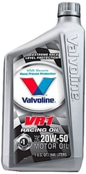 Picture of Valvoline 822347 VR1 Racing SAE 20W-50 Conventional Motor Oil - Case of 6 Quarts