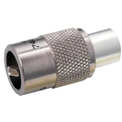 Picture of Gemeco 83-1SP PL-259 UHF Solder Type Connector Plug Silver Plated