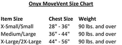Picture of Onyx Outdoors 122200-200-060-14 MoveVent Dynamic Paddle Sports Life Vest XL/2X