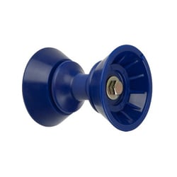 Picture of C.E. Smith 29330 3" Bow Bell Roller Assembly Blue TPR for Boat Trailers