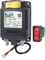 Picture of Blue Sea Systems 7623 ML-ACR Automatic Charging Relay 500A 24V with Manual Control