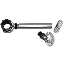 Picture of RUPP Marine PAK-0005 Threaded Antenna Support 6" Pipe Mount with 4-Way Base and 1.5" Column