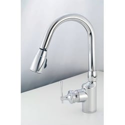 Picture of American Brass SL2000 Single Handle Pull-Down Kitchen Faucet with Spray