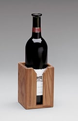 Picture of Whitecap Industries 62618 Teak Wine Bottle Rack Bulkhead Mount