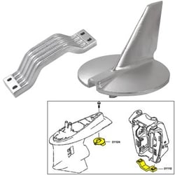 Picture of Tecnoseal 21104 Anode Kit for Yamaha 200-250 HP Outboard Zinc