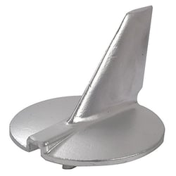 Picture of Tecnoseal 01124 Trim Tab Anode Zinc for Yamaha 200-250 HP Outboard Motors