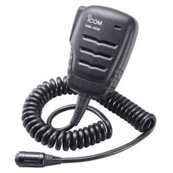 Picture of Icom HM202 Compact Waterproof Speaker Microphone for M72 M73 Marine Radio