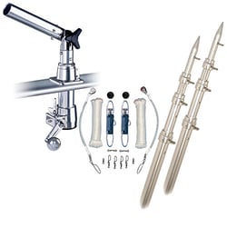 Picture of RUPP Marine Z30-TPGN-15T Z-30 Top Gun Outrigger Kit with 15' Poles