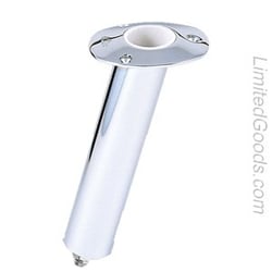 Picture of Lee's Tackle RH5169H 15 Degree Swivel Base Rod Holder 2" x 6.5" Stainless Steel