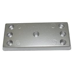 Picture of Tecnoseal TEC-30AL Aluminum Hull Plate Anode 6-1/8" x 2-5/8" x 5/8"