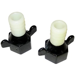 Picture of Shurflo 94-181-02 5/8" Barb x 1/2" NPT Female Straight Fitting with Wingnut