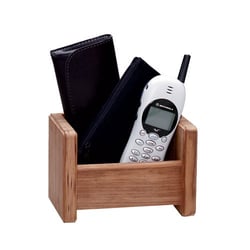 Picture of Whitecap Industries 62524 Teak Mini Hold All Rack Organizer
