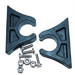 Attwood Marine 117806 Paddle Clips Black 2-Pack for 1" Shaft — image 2