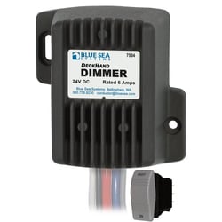 Picture of Blue Sea Systems 7504 DeckHand Dimmer Switch 6 Amp 24V DC Marine Lighting Control