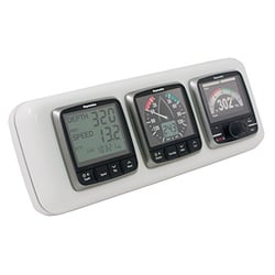 Picture of NavPod GP1301 InstrumentPod Precut with Three 3.6" Holes for 9.5" Guard