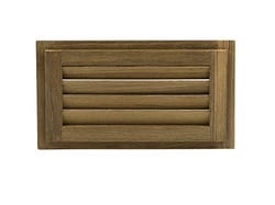 Picture of Whitecap Industries 60714 Teak Louvered Insert 6-3/8" x 11-3/16"