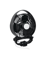 Picture of Caframo 7482CABBX Maestro 12V 3-Speed 6" Marine Fan with LED Light Black