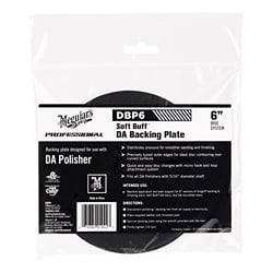 Picture of Meguiars DBP6 6-Inch Soft Buff DA Polisher Backing Plate