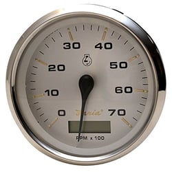 Picture of Faria Instruments 39040 Kronos 4" Tachometer Hourmeter 7000 RPM Gas Outboard