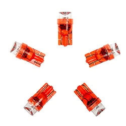 Picture of VDO Gauges 600-878 Red LED Wedge Bulb Type E 168/194