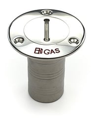 Picture of Whitecap Industries 6123C Stainless Steel Hose Deck Fill 1-1/2" Gas