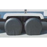 Picture of Adco Products 3971 Ultra Tyre Gards - Black RV Tire Covers (2 Pack)