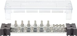 Picture of Blue Sea Systems 1991 PowerBar 1000A Bus Bar 12 Studs 3/8 Inch with Cover