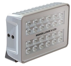 Picture of Lumitec 101346 Maxillume h120 LED Floodlight Trunnion Mount White Dimming