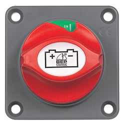 Picture of BEP Marine 701-PM Contour Panel Mount Battery Master Switch with Removable Key