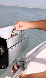 Picture of Kuuma Products 58195 Quick Release Marine Grill Rail Mount