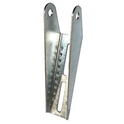 Picture of C.E. Smith 10604G40 Vertical Bunk Bracket Lanced Galvanized Steel 8-1/2"