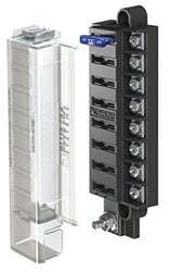 Picture of Blue Sea Systems 5046 ST Blade Compact Fuse Block - 8 Circuit Common Source