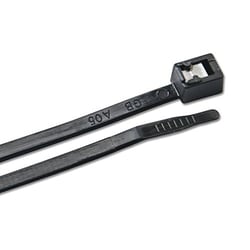 Picture of Ancor 199266 14" UV Black Self-Cutting Cable Zip Ties 500-Pack
