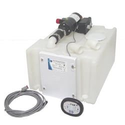 Picture of Jabsco 38110-0092 Type III MSD 12 Gallon Waste Management System with Macerator Pump