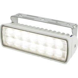 Picture of Hella 980740011 Sea Hawk-R LED Flood/Spread Light Bracket Mount White Housing 1300 Lumen