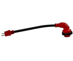 Picture of Valterra A101530D90 15A to 30A 90 Degree RV Power Adapter with LED Indicator
