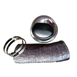 Picture of Pinnacle 181064 Outside Vent Kit Stainless Steel for RV Dryers