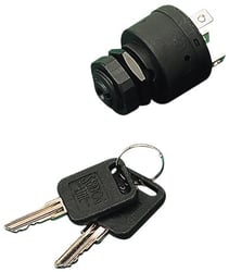 Picture of Sea-Dog Line 4203851 Poly 4-Position Magneto Style Marine Ignition Key Switch