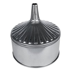 Picture of WirthCo 94467 12 Quart Galvanized Steel Funnel with 11" Center Spout