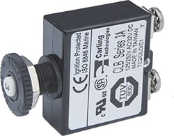 Picture of Blue Sea Systems 2129 3A Push Button Circuit Breaker
