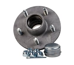 Picture of C.E. Smith 13215 Pre-Greased Trailer Hub Kit 5-Lug 1" Straight Shaft 1250 lb