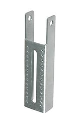 Picture of C.E. Smith 10603G40 Vertical Bunk Bracket Dimpled 7-1/2" Galvanized