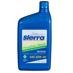 Picture of Sierra 18-9400-2 25W-40 4-Cycle Marine Engine Oil - 1 Quart