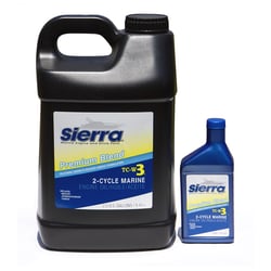 Picture of Sierra 18-9500-3 Blue Premium TC-W3 2-Cycle Engine Oil, 1 Gallon