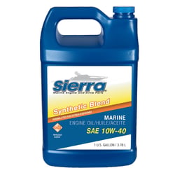 Picture of Sierra 18-9551-3 10W-40 FC-W 4-Cycle Outboard Synthetic Blend Oil, 1 Gallon