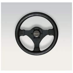 Picture of Uflex V45 Soft Touch Marine Steering Wheel Black 13.5 Inch
