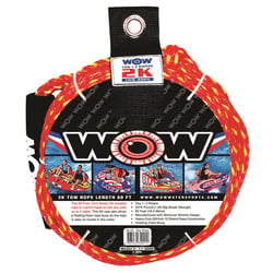 Picture of Wow Sports 11-3000 Towable Tow Rope 60 Foot 1-2 Riders